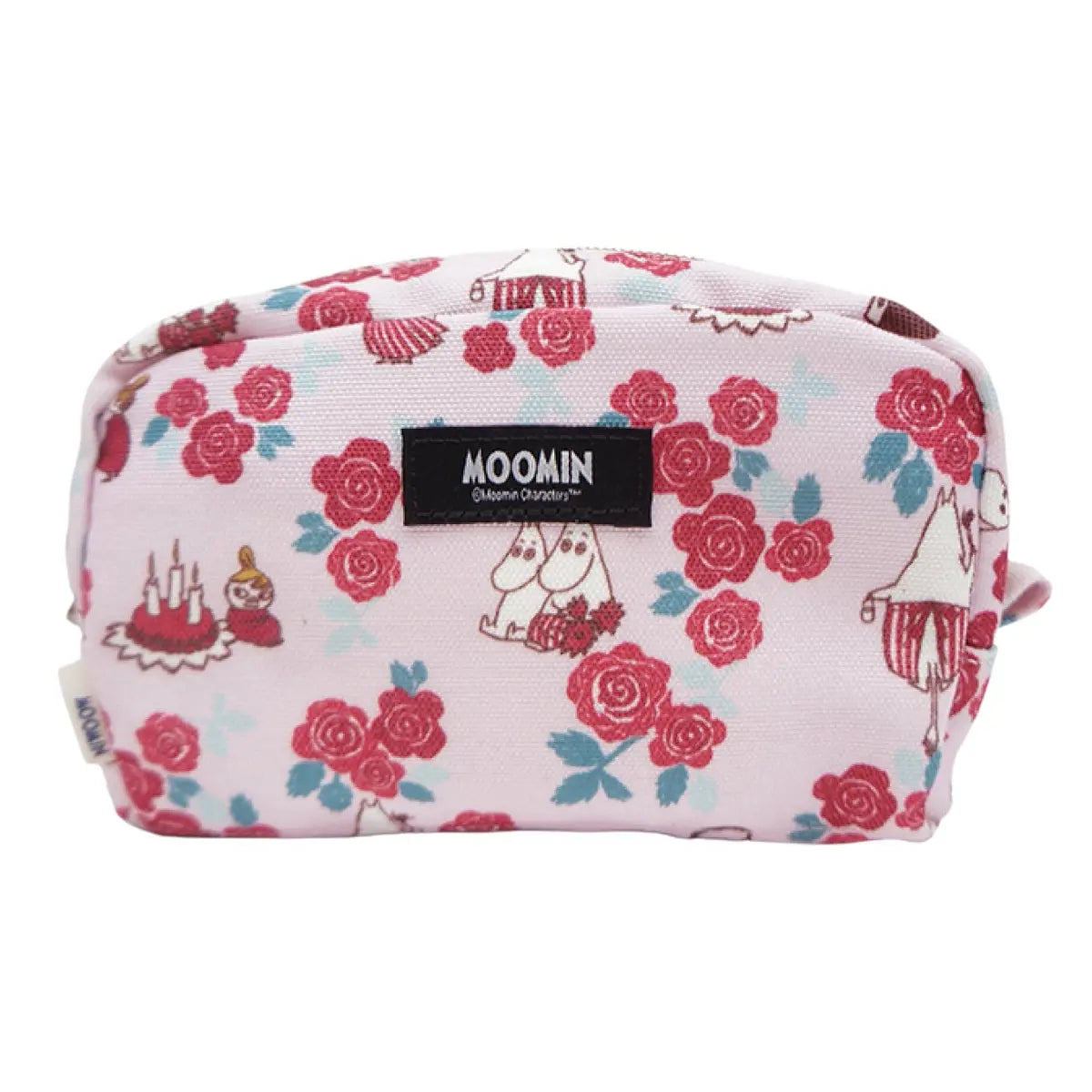 estuche moomin flores