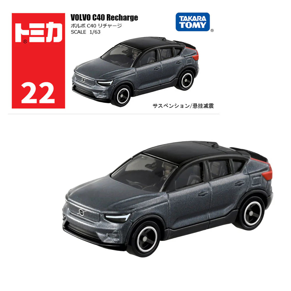 tomica 22 volvo c40 recharge 1:63