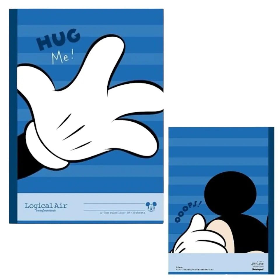 pack 5 cuadernos minnie mickey mouse disney colores 7mm A Line