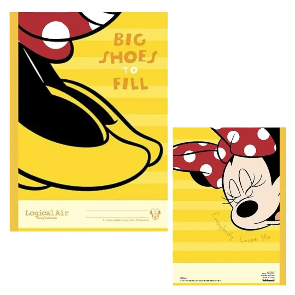 pack 5 cuadernos minnie mickey mouse disney colores 7mm A Line