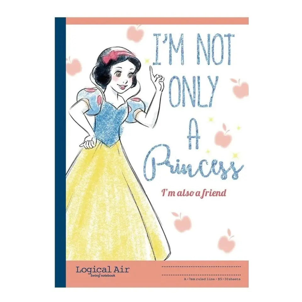 pack 5 cuadernos logical princesas disney 6mm Logical Line