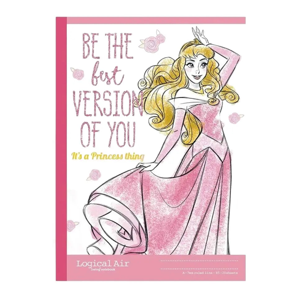 pack 5 cuadernos logical princesas disney 6mm Logical Line