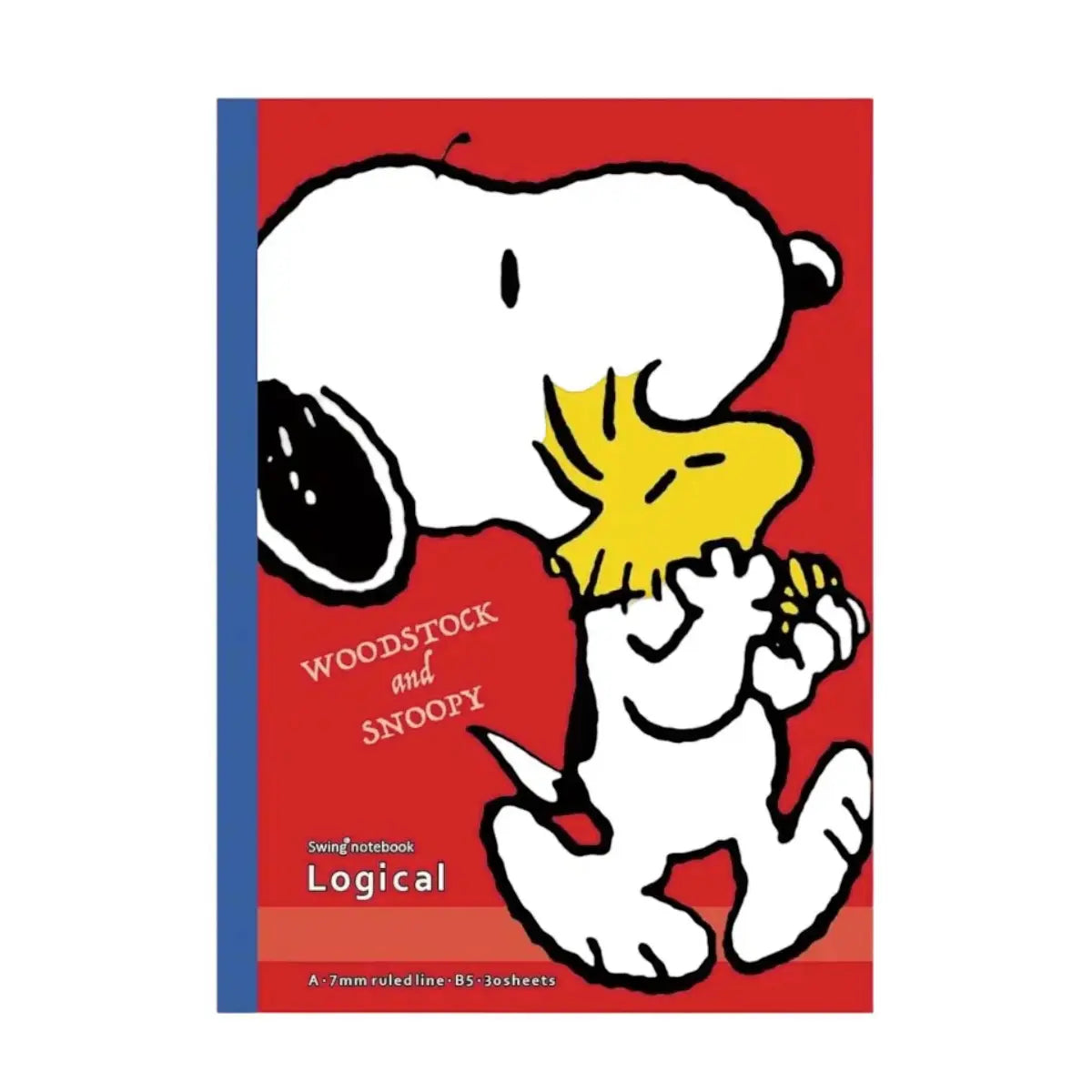 pack 5 cuadernos campus snoopy personajes 7mm A Line