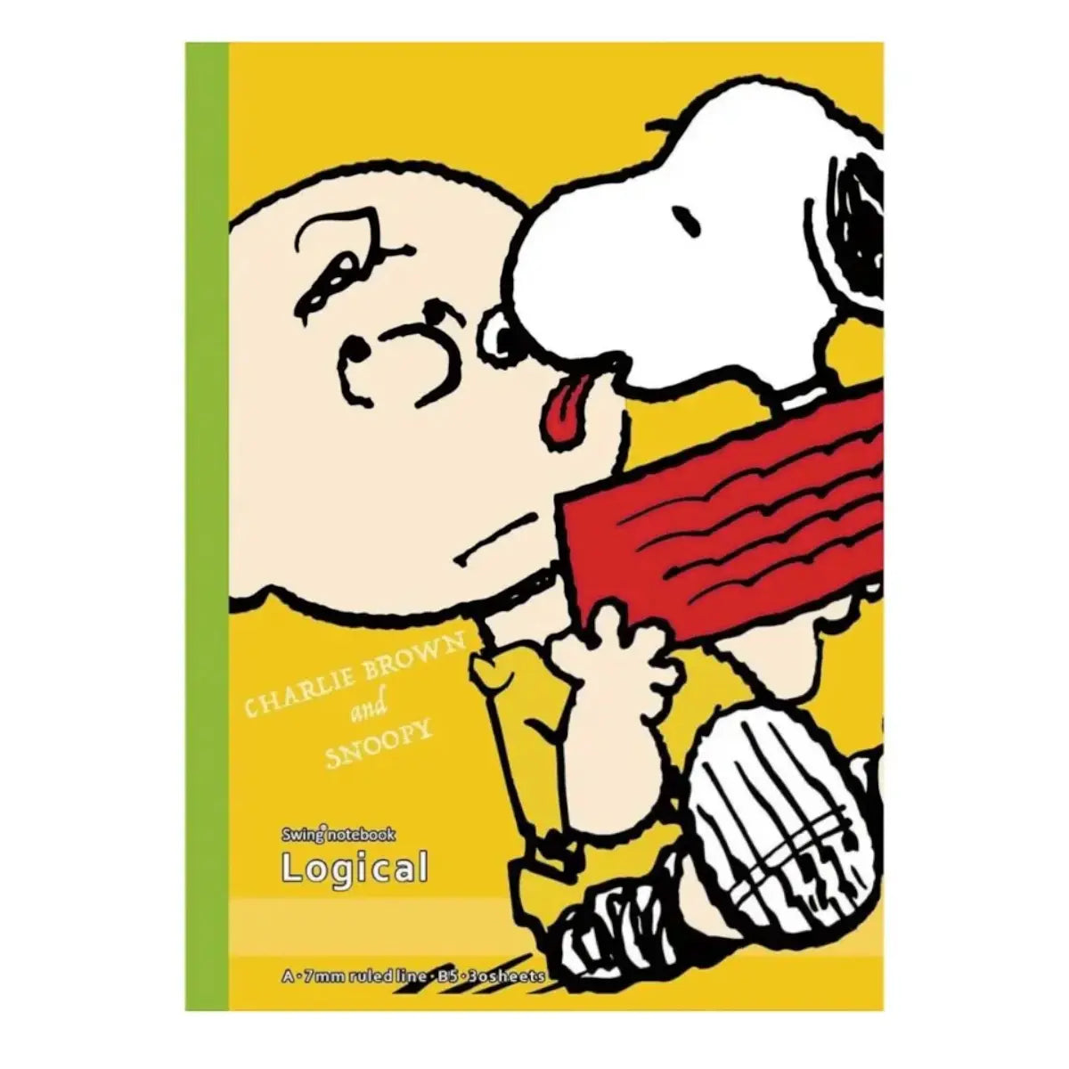 pack 5 cuadernos campus snoopy personajes 7mm A Line