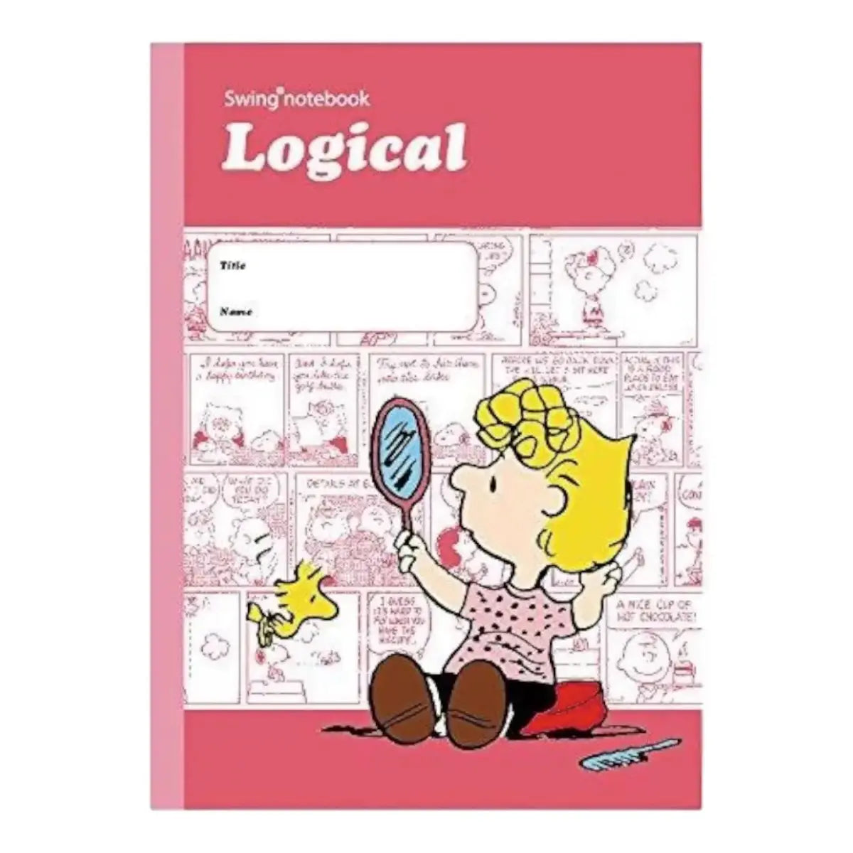 pack 5 cuadernos logical snoopy amigos comics 5mm A Line