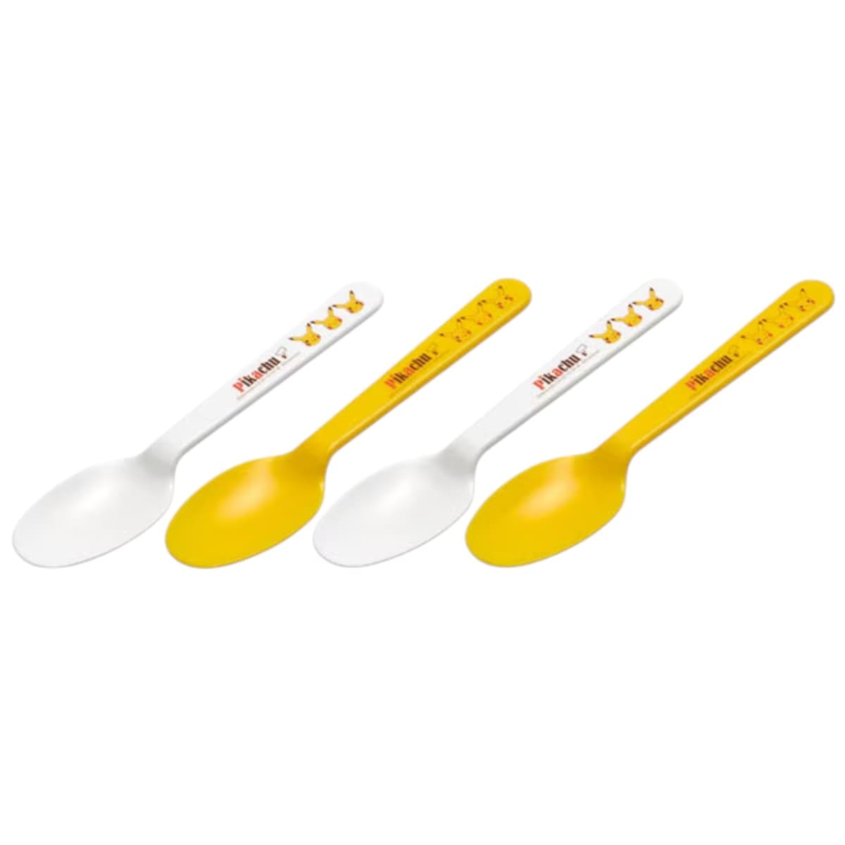 set de 4 servicios cuchara tenedor pokémon pikachu