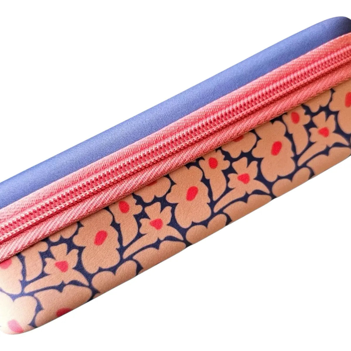 estuche box rígido flores relieve