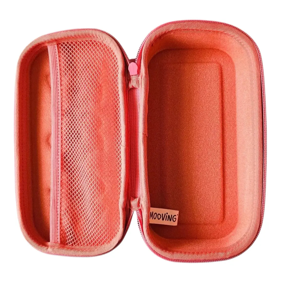 estuche box rígido flores relieve