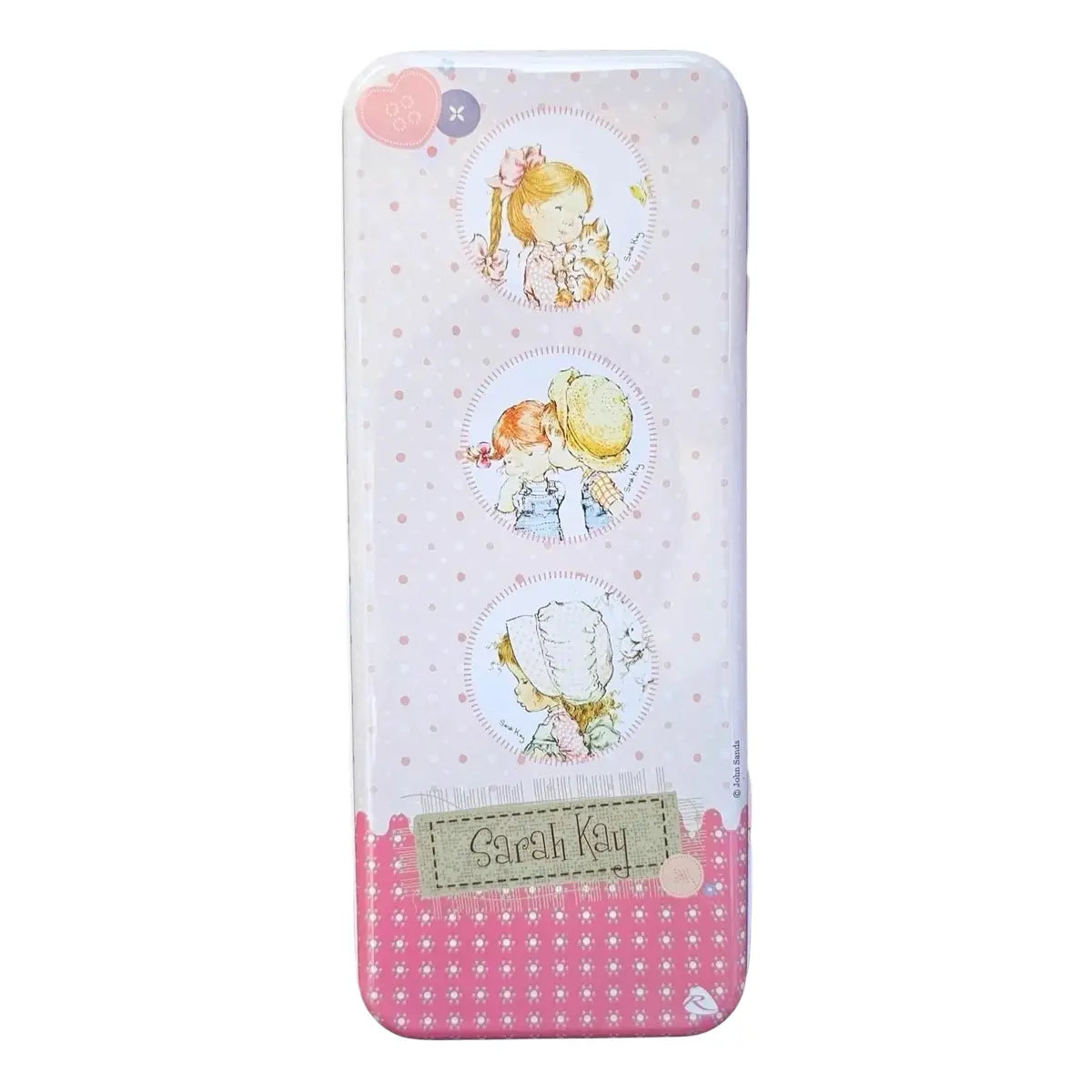 estuche metálico sara kay