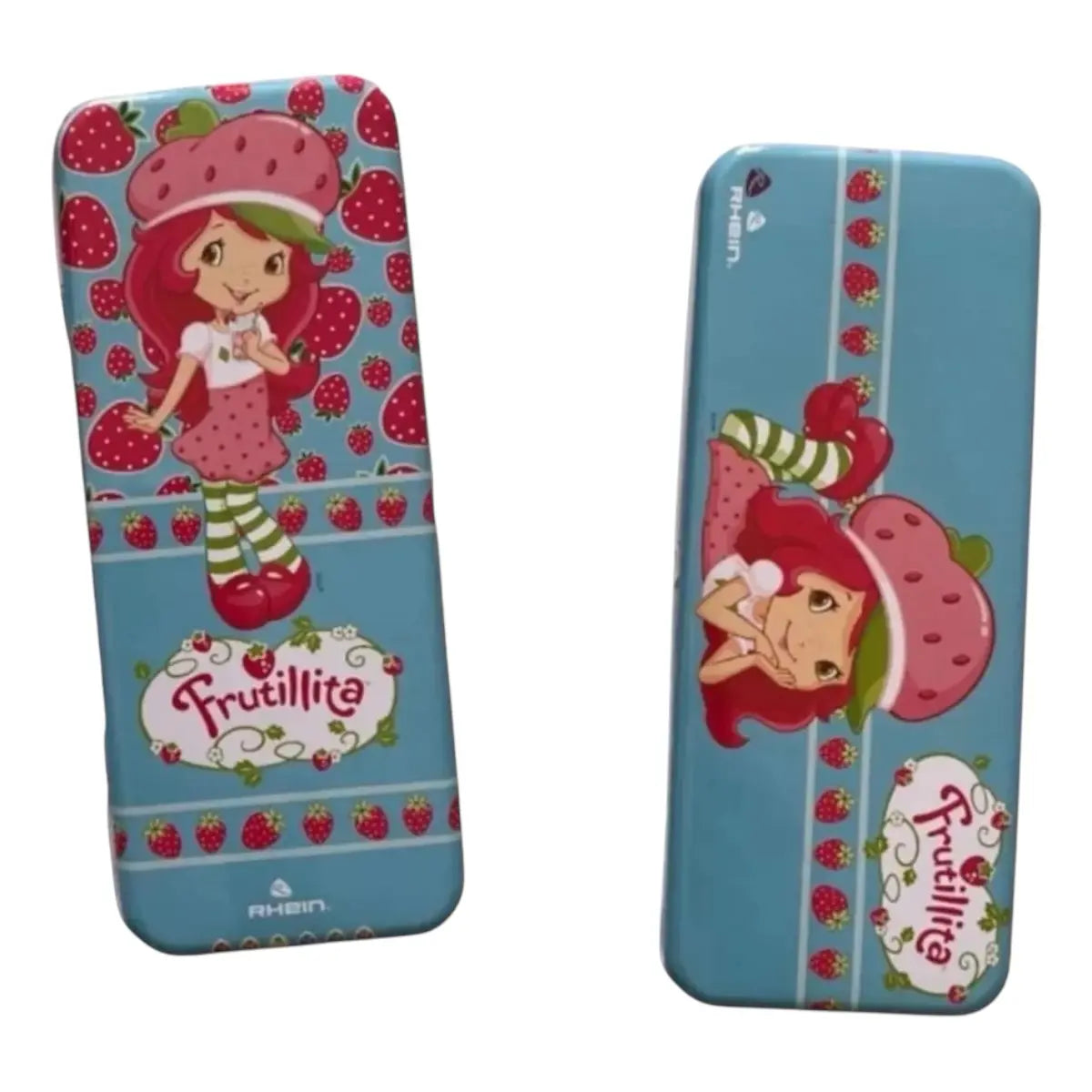 estuche metálico frutilla