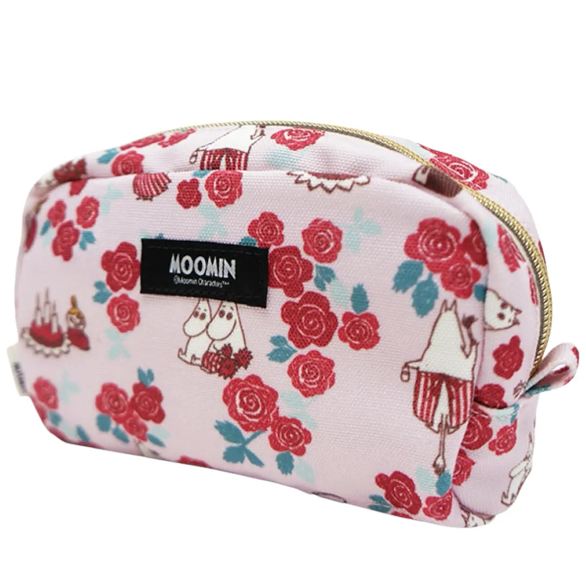 estuche moomin flores
