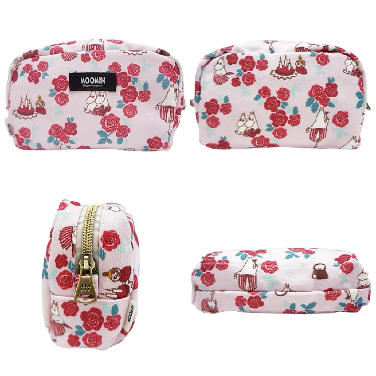 estuche moomin flores