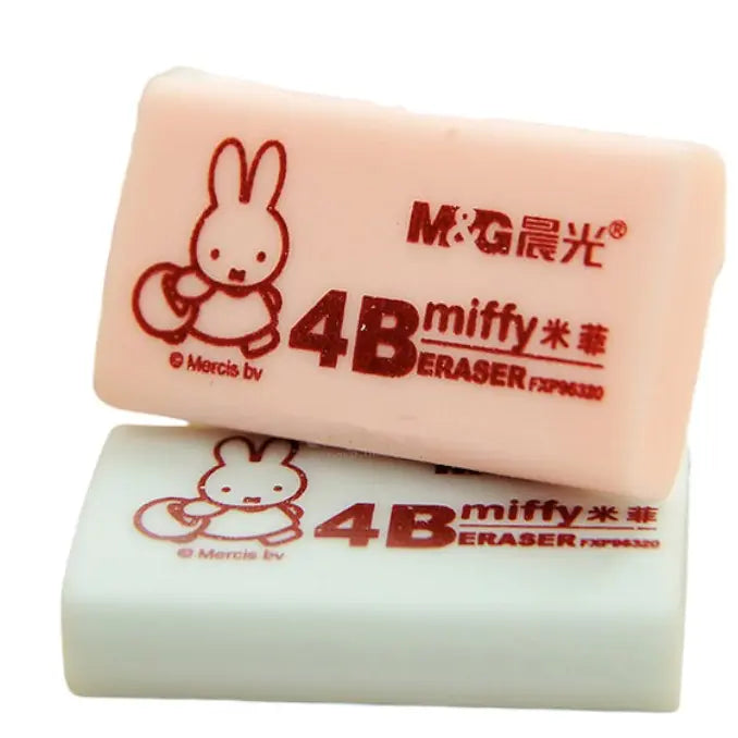 goma de borrar m&g miffy 4B - edición soft & pastel