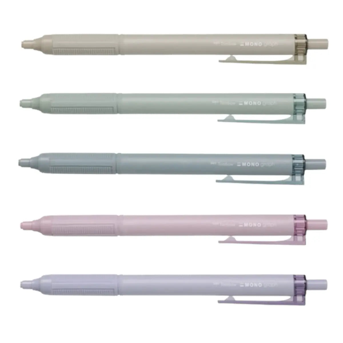 lápiz pasta negro 0.5 mm tombow mono graph ash