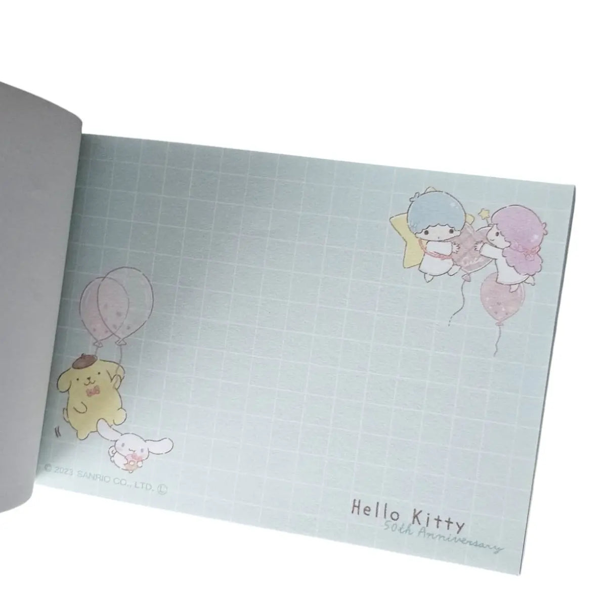 mini notepad sanrio room party hello kitty 50th anniversary