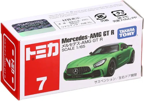 tomica 7 mercedes amg gt r 1:65