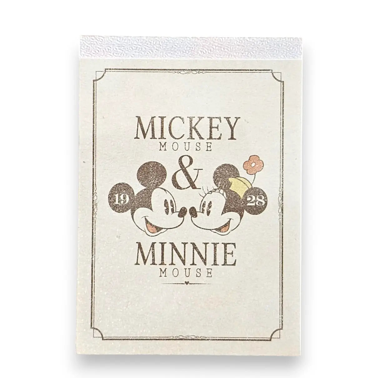 mini memopad mickey & minnie vintage