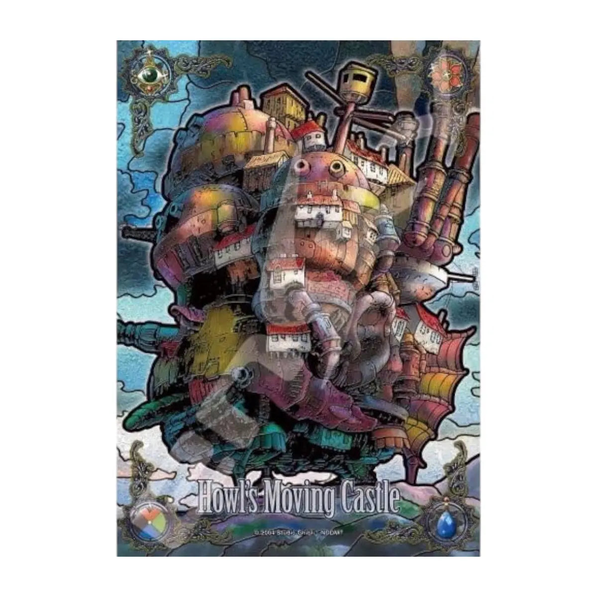 puzzle 208 piezas castillo ambulante estilo cristal