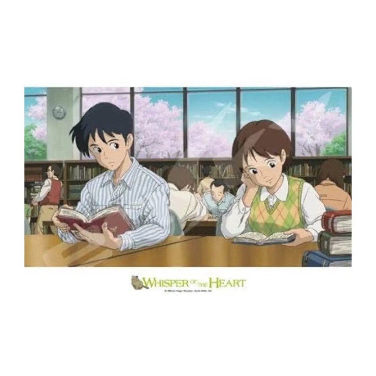 puzzle 300 piezas susurros del corazón ghibli