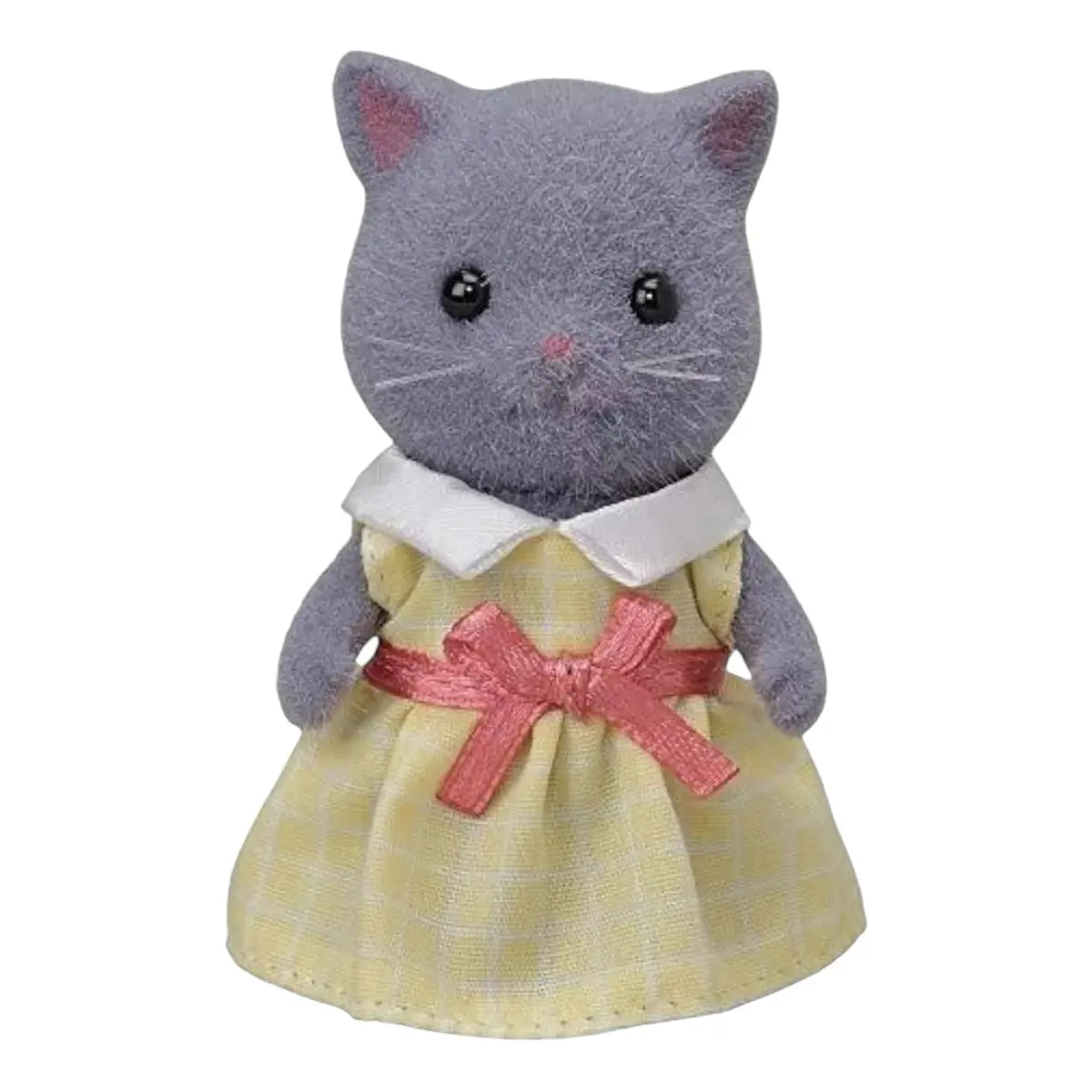 sylvanian families niña gris persa