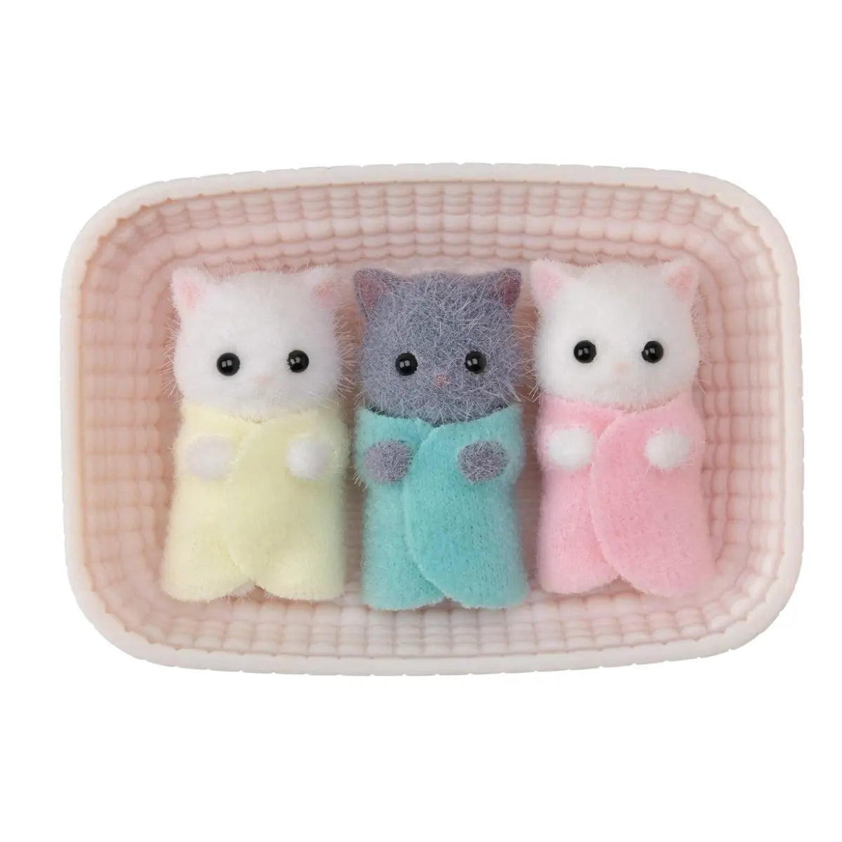 sylvanian families trillizos gatos persa