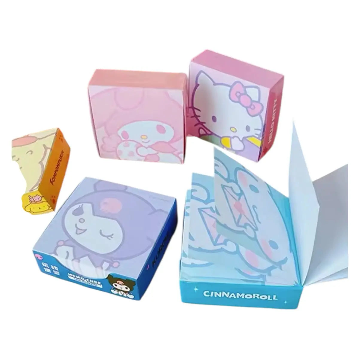 tacos 250 hojas personajes sanrio