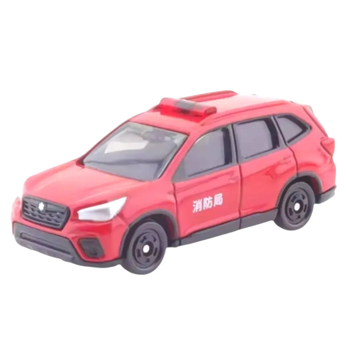 tomica 99 subaru forester fire command vehicle 1/65