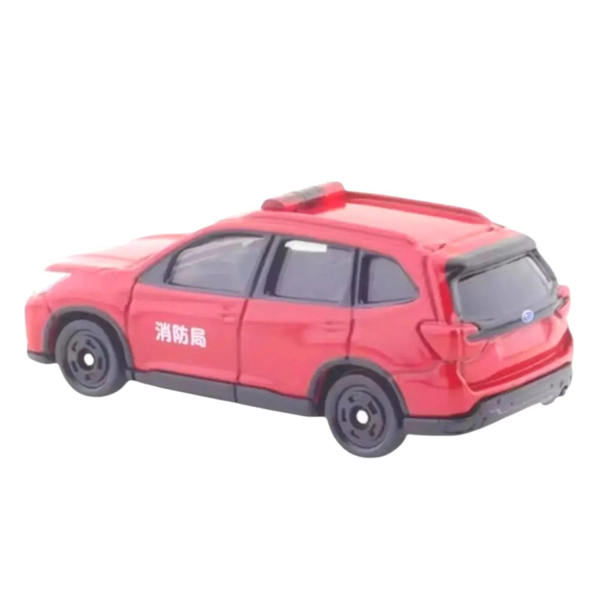 tomica 99 subaru forester fire command vehicle 1/65