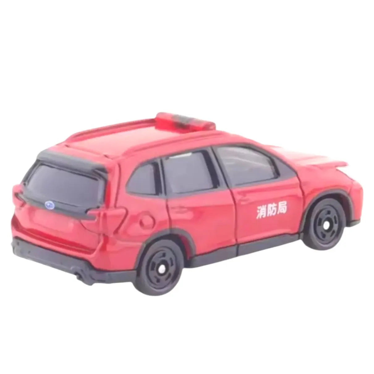 tomica 99 subaru forester fire command vehicle 1/65