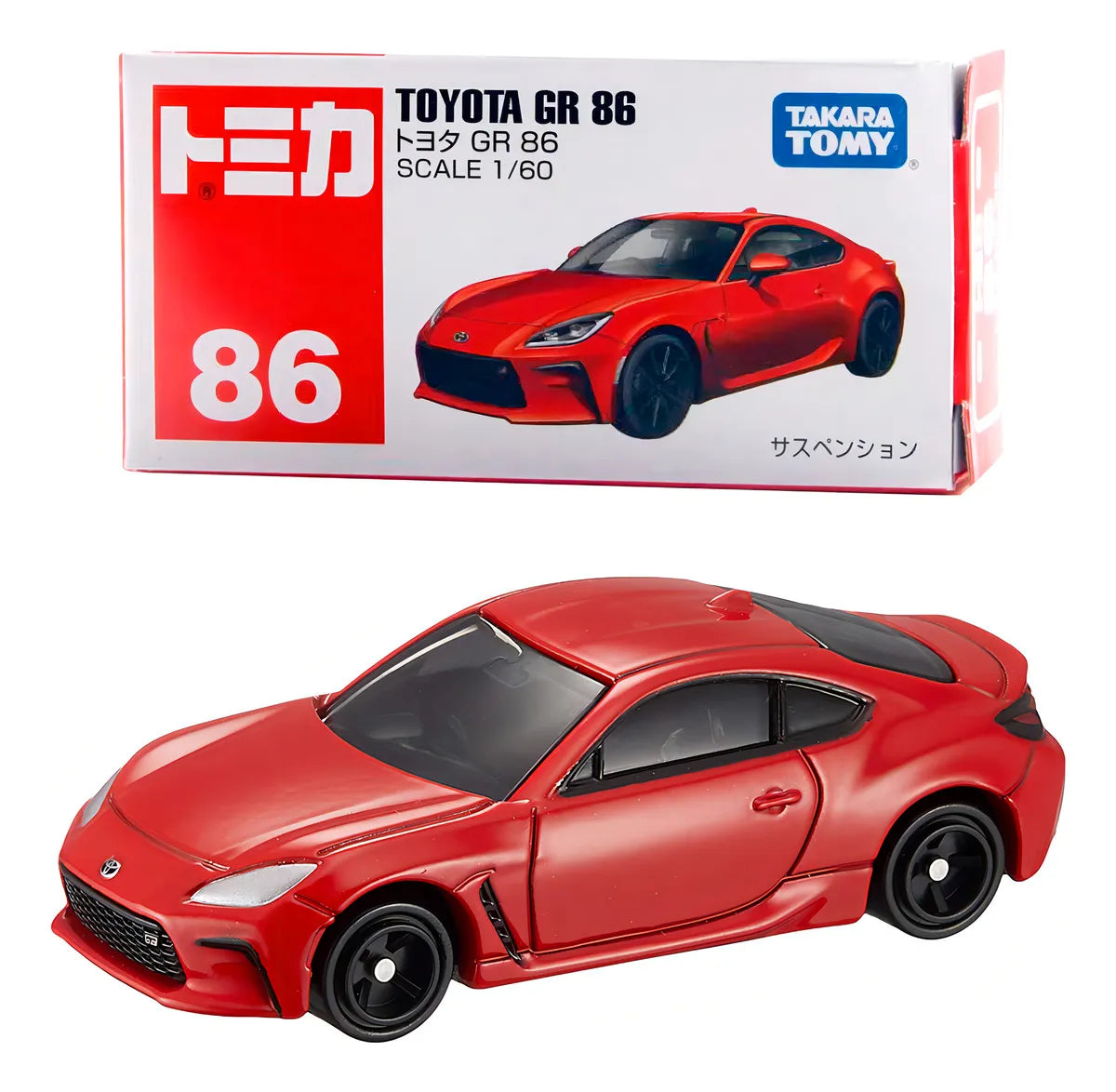 tomica 86 toyota gr 86 1:60