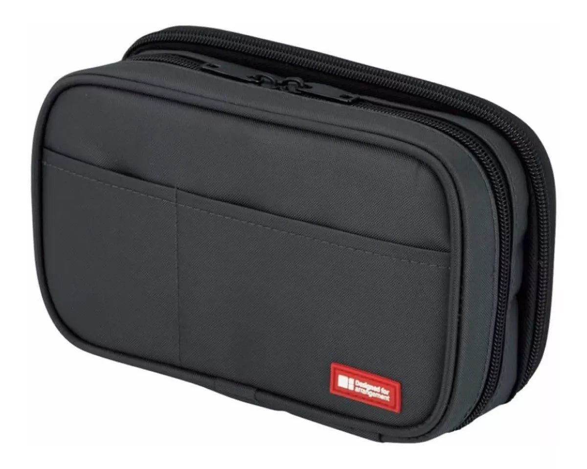 estuche lihit lab doble - Negro