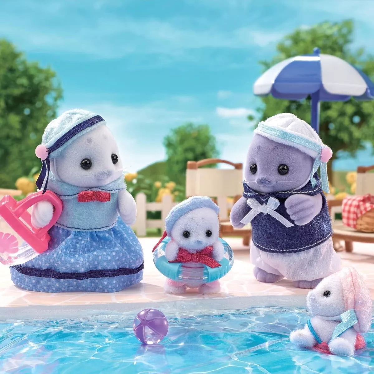 sylvanian families familia foca