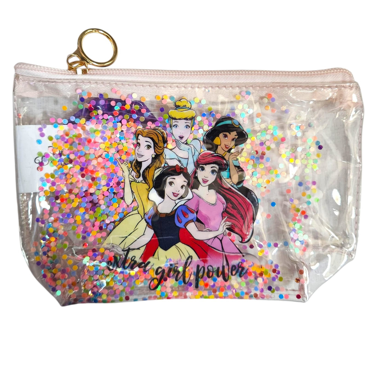 estuche escolar organizador princesas disney - princesas transparente