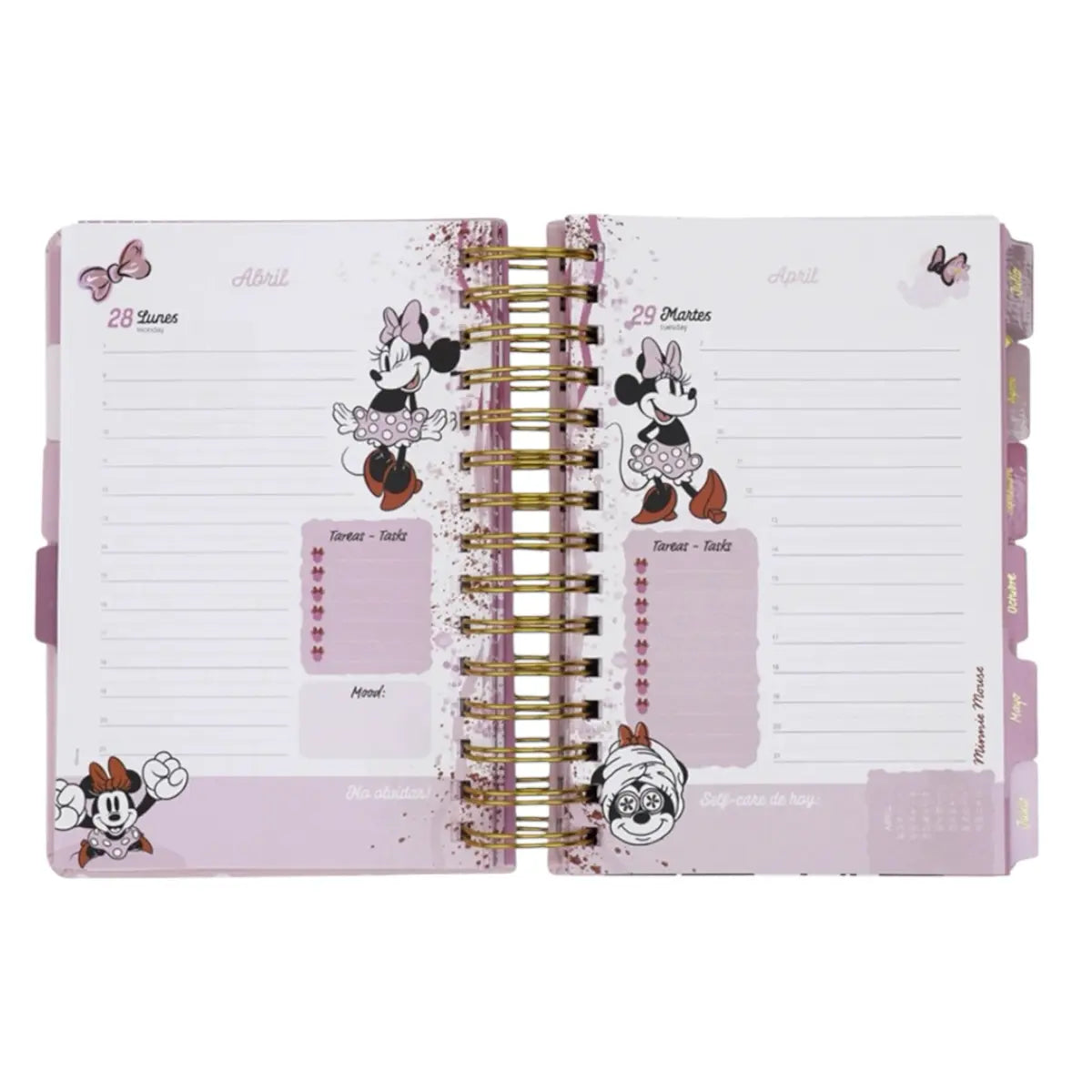 agenda minnie mouse disney 2025 mooving