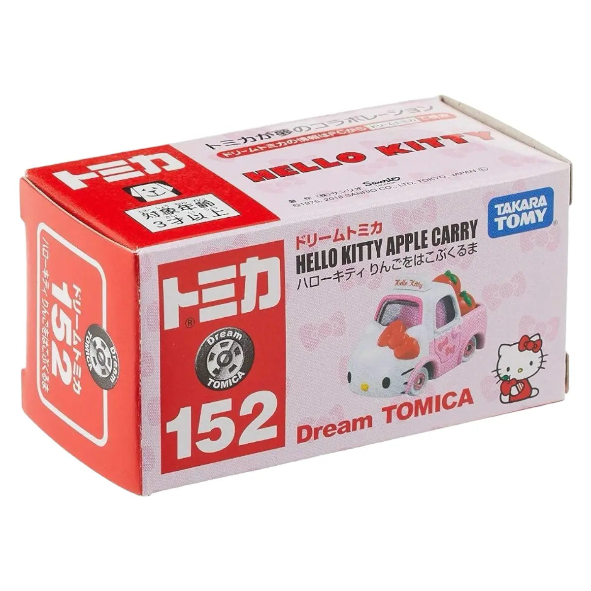 tomica 152 hello kitty takara tomy