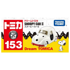 tomica 153 snoopy peanuts takara tomy