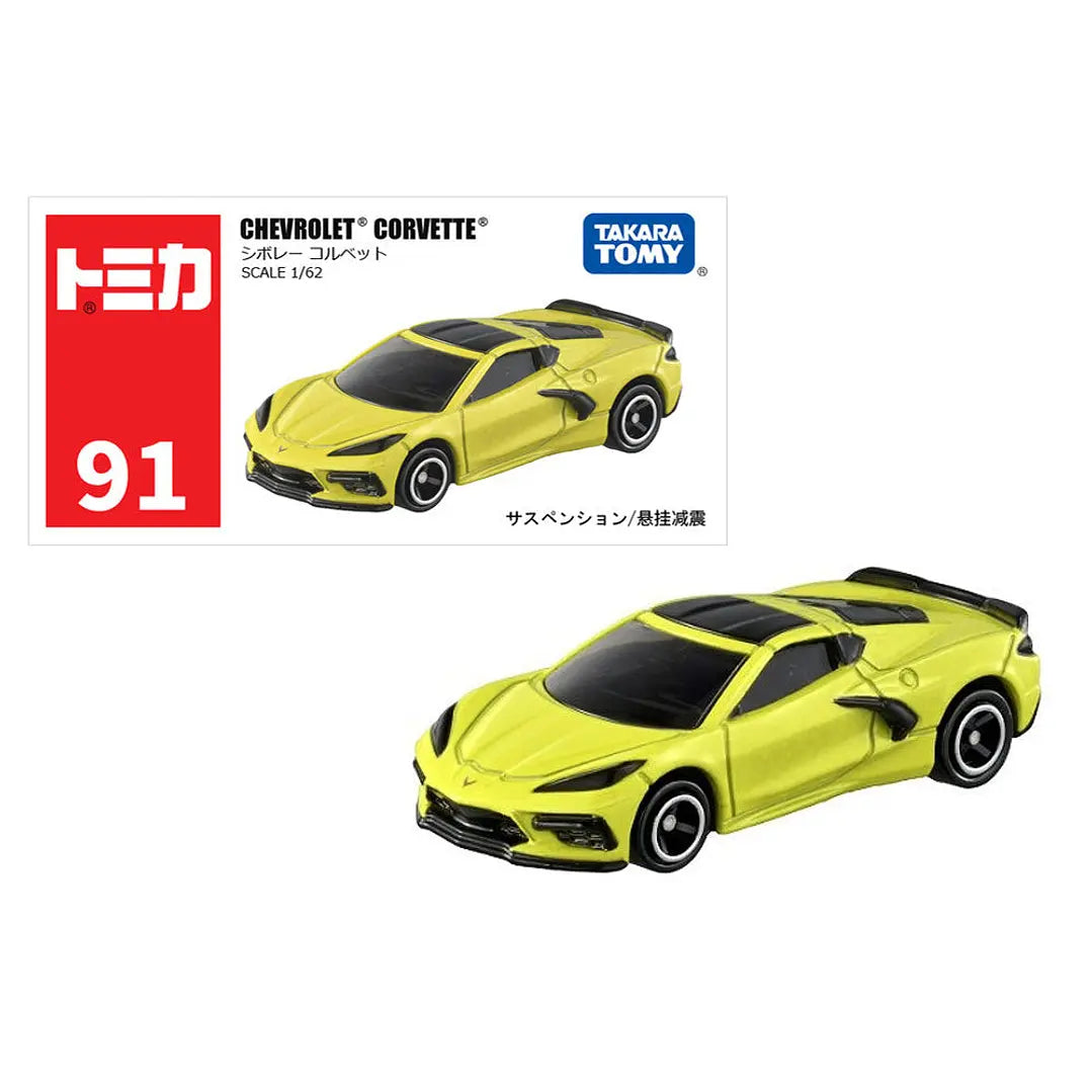 tomica 91 chevrolet corvette 1:62