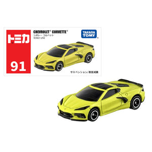tomica 91 chevrolet corvette 1:62