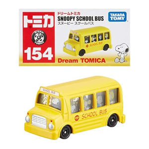 tomica 154 autobus snoopy peanuts takara tomy