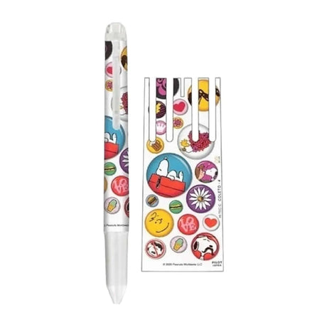 barril lápiz 4 tintas pilot hi tec c snoopy peanuts