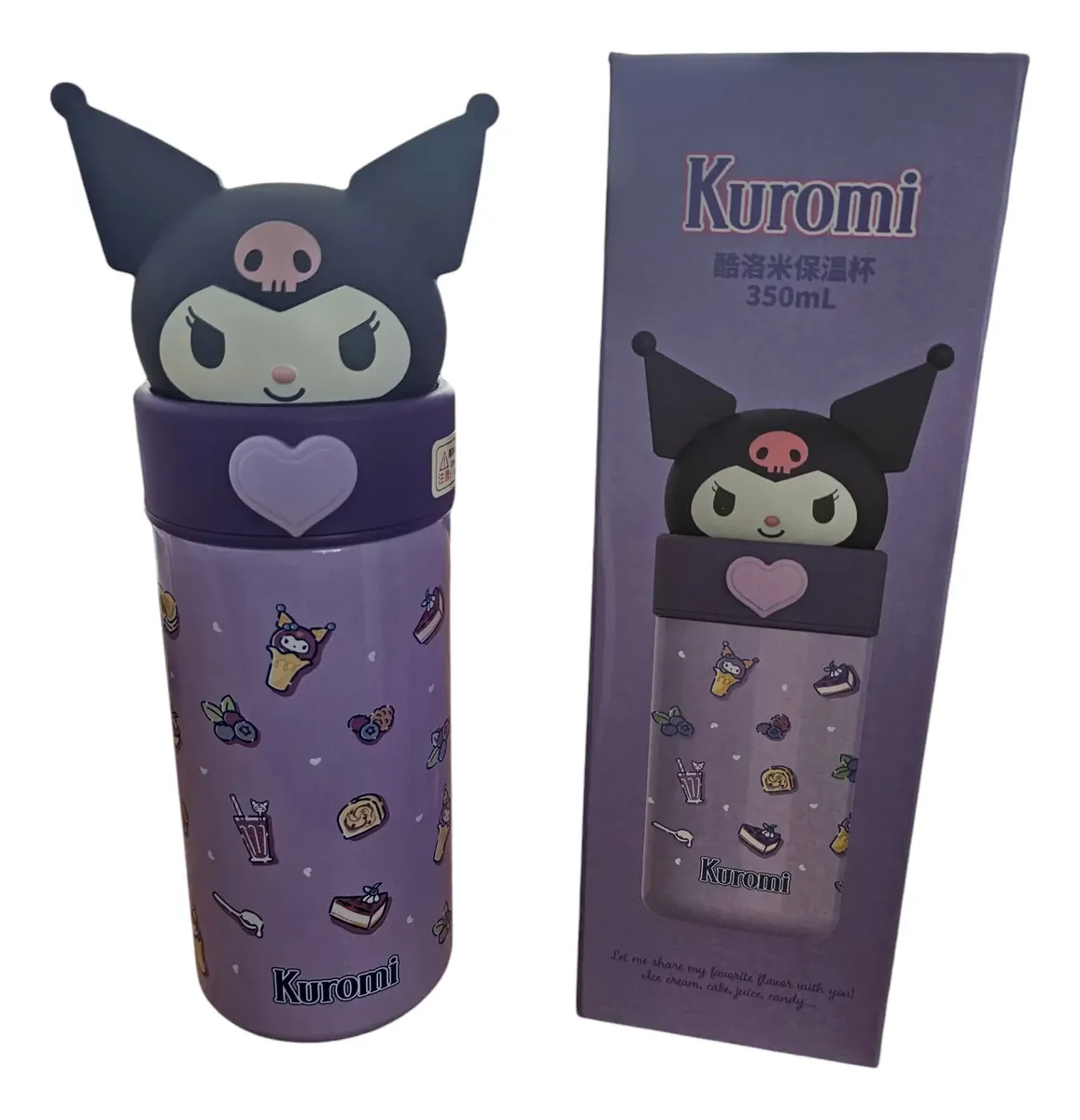 termo botella sanrio 350 ml