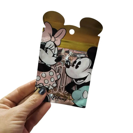 set 25 clips de disney mickey & minnie 50 mm