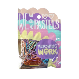 clips metálicos pastel y rose gold - elige tu tamaño