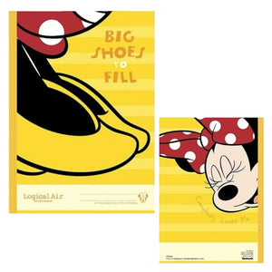 pack 5 cuadernos minnie mickey mouse disney colores