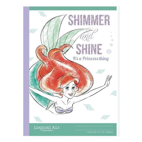 pack 5 cuadernos logical princesas disney 6mm Logical Line