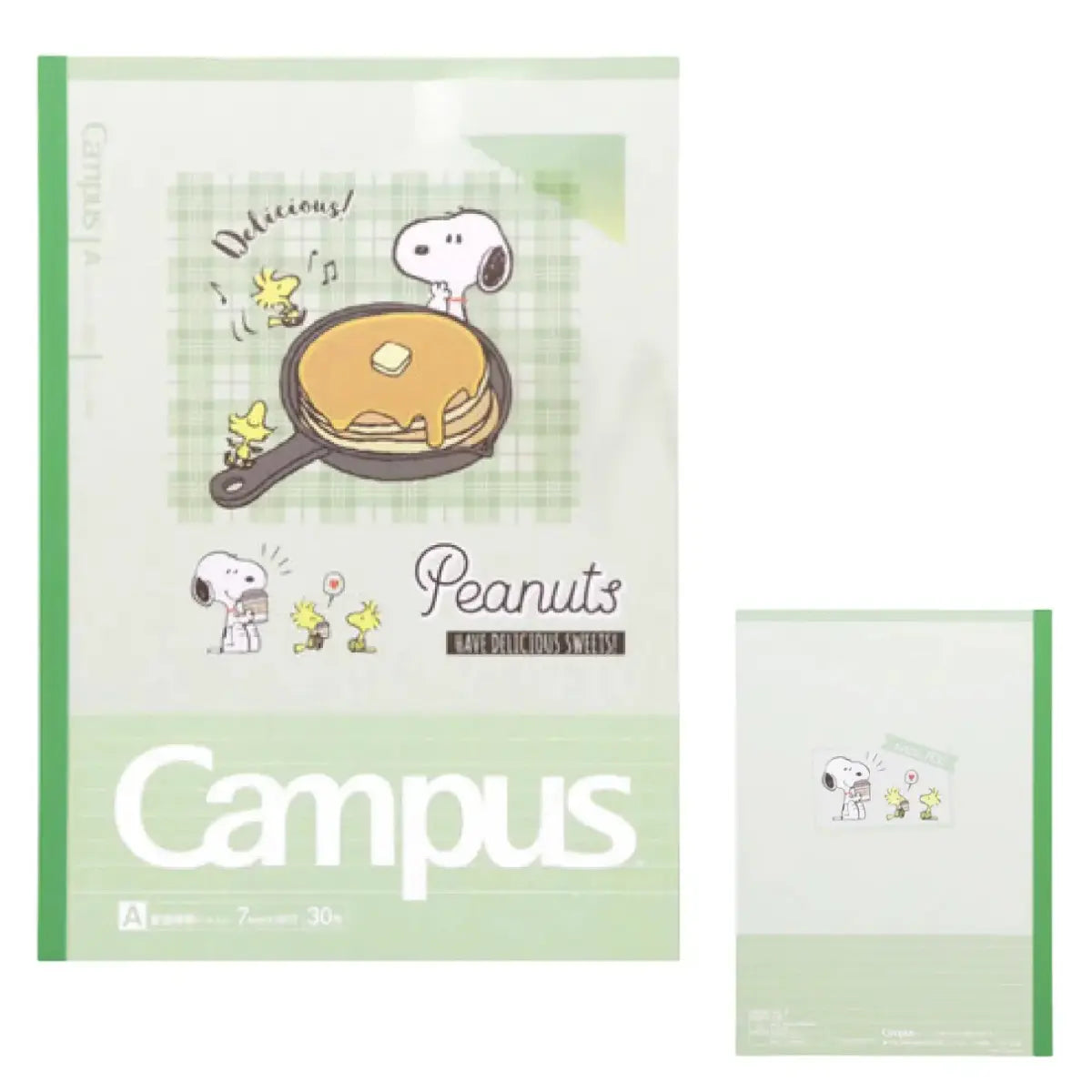 pack 5 cuadernos campus snoopy donuts