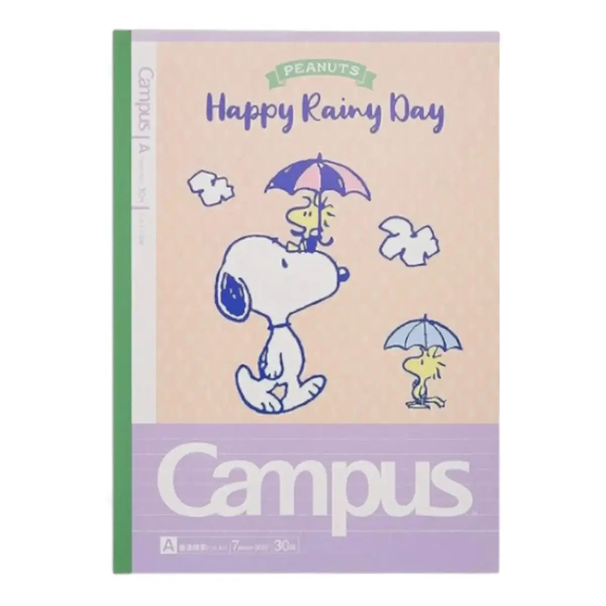 pack 5 cuadernos campus snoopy frases