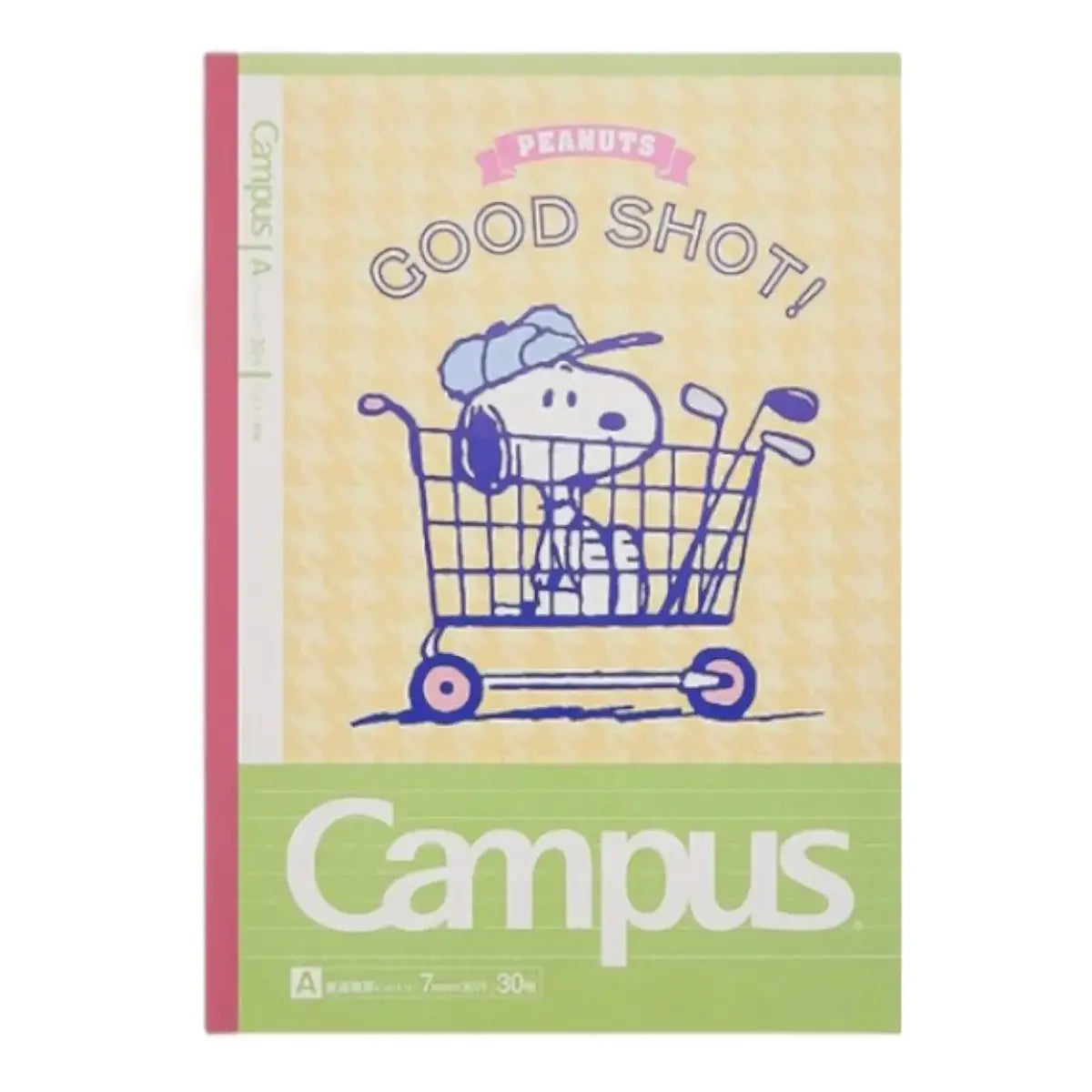 pack 5 cuadernos campus snoopy frases