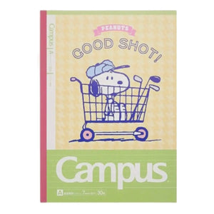 pack 5 cuadernos campus snoopy frases