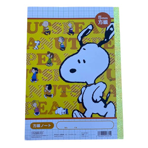 pack 5 cuadernos logical snoopy brillantes